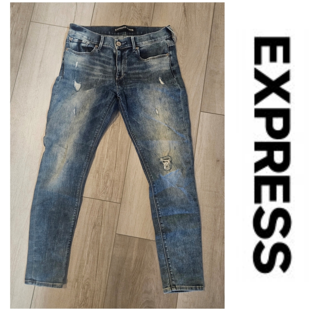 Express Mid Rise Jeans